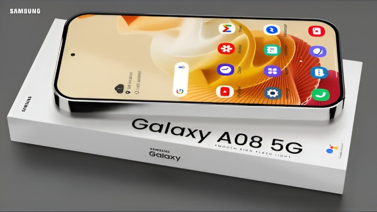 Samsung Galaxy A08 5G: cámara 50MP OIS, Dimensity 6400, batería 6500mAh y memoria 4GB RAM